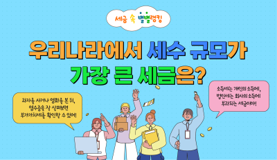 우리나라에서 세수 규모가 가장 큰 세금은?